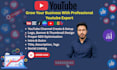 do a youtube channel setup, banner design and SEO optimization