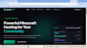 create a modern responsive minecraft server hosting website