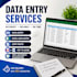 any type of data entry , typing work ,keeping track of data