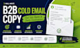 write b2b cold emails and email sequences