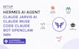 setup hermes ai agent claude jarvis ai claude muse code claude bot omniroute