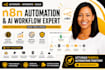 develop n8n automation, n8n workflow development, ai automation, n8n ai agent