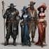 draw dnd character design and illustration