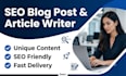 write seo blog posts, articles, and travel content