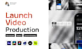 product launch video production