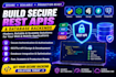 build secure rest apis and database backends