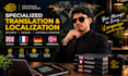 provide expert translation specialized translation