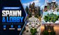 build a custom minecraft spawn, lobby, hub and server map