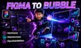 design figma ui ux, convert figma to bubble, fix bugs and optimize speed
