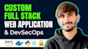 build a professional full stack website with deployment