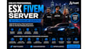 create professional esx fivem server with premium scripts