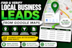 find and verify local business leads from google maps