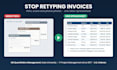 convert PDF invoices and receipts into an organized excel spreadsheet