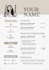 create a professional and eye catching CV resume design