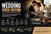 be your professional wedding video editor