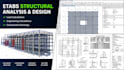 do etabs structural analysis, design, load calculations and construction drawing
