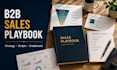 create a customized b2b sales playbook and enablement toolkit