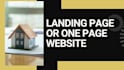 design a landing page website for lead generation