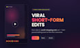 edit viral short form videos