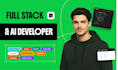 develop ai web application, ai saas app, ai website, ai software development