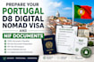 prepare your portugal d8 digital nomad visa and nif documents