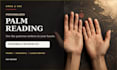 provide a personalized palm reading and life pattern report
