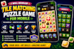 a tile matching puzzle game for mobile