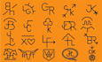 do western cattle brand logo design