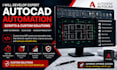 develop expert autocad automation scripts custom solutions