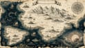 illustrate medieval fantasy and sci fi maps