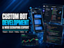 develop telegram trading bot discord bot python script web scraping ai automatio