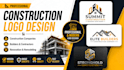 design a professional construction company logo