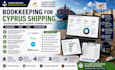 do bookkeeping for cyprus shipping using cargowise, sage or xero with quickbooks