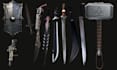 design 3d cosplay armor sheild weapons props and accessories for 3d printing