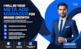 be yours meta ads expert and facebook ads manager