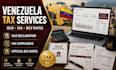 do your venezuela islr tax declaration using official bcv rates and iva