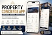 develop property concierge app, resident service and property management app