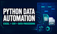 automate excel CSV and repetitive data tasks with python