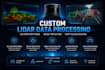 build custom lidar data processing solution, 3d computer vision, object detectio
