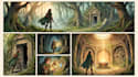 create professional comic book pages and graphic novel scenes