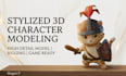 make a stylized 3d character