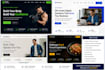 design a modern responsive website