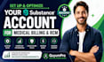 setup substance account and optimize for medical billing and rcm