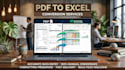 convert PDF to excel