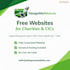 create a free website for charities or cics based in the united kingdom