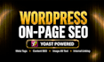do wordpress on page SEO optimization with yoast