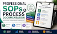create clear sops and process manuals to standardize your operations