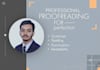 professionally proofread and copy edit hindi and english text