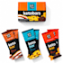 do protein bar wrapper, vegan keto snacks packaging design