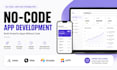 develop no code app adalo glide airtable softr glide expert mvp app builder
